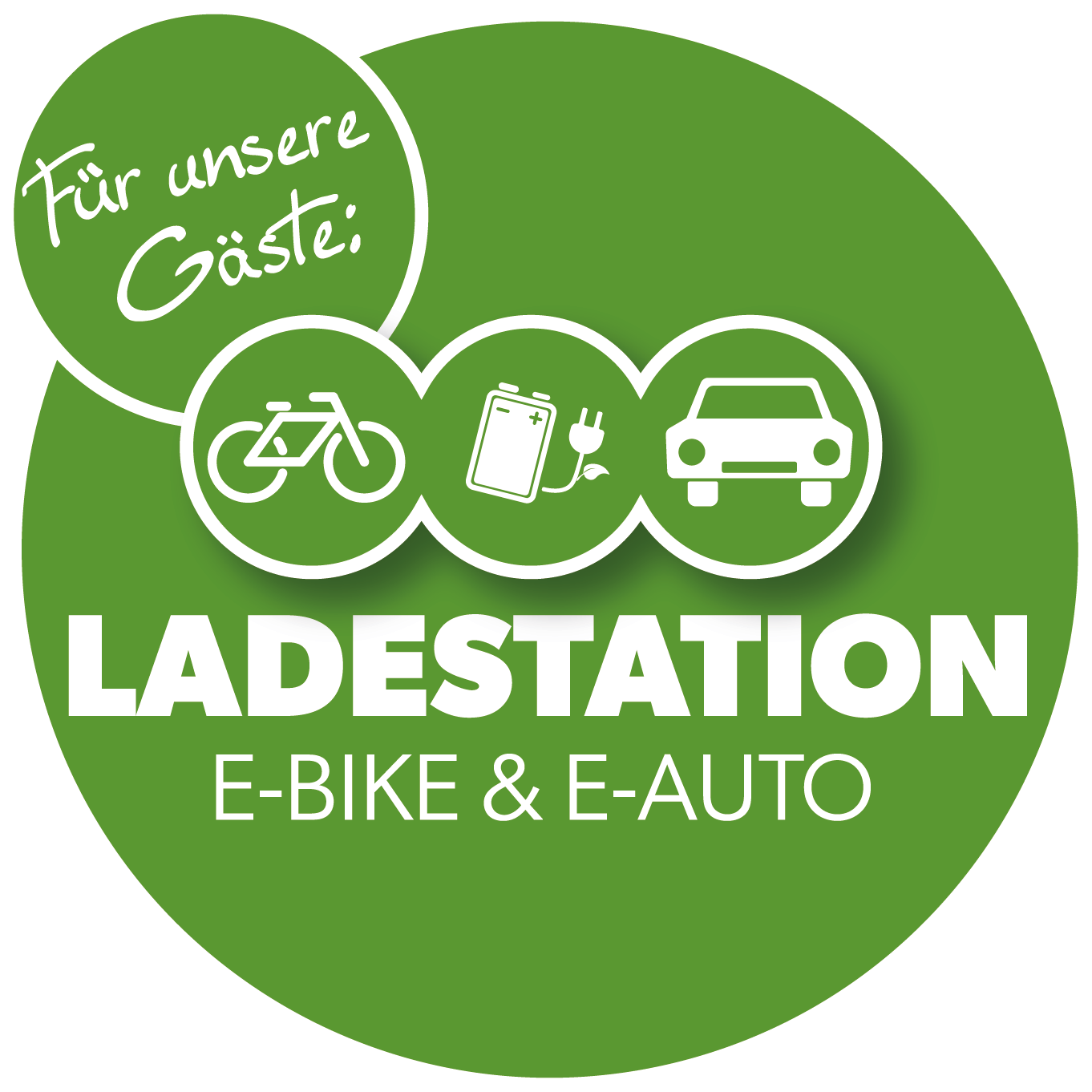 ladestadtion für e-bike und auto